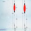 5pcs catfishing Rattle Floating Santee rig Floating Carolina rig