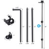 36" Heavy Duty Cane Bolt Gate Drop Rod, Ground Latch