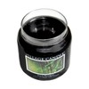 Village Candle Black Bamboo Large Glass Apothecary Jar Scented Candle,