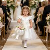 Flower Girl Basket Set of 3, with Pearl Handle &