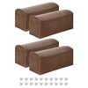 uxcell 4Pcs Stretch Armrest Covers, Polyester Soft Armchair Slipcovers Couch