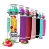 willceal Fruit Infuser Water Bottle 32oz Durable with Removable Ice