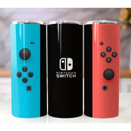 Handmade 20oz Stainless Steel Tumbler Controller Theme - Gamer Theme Custom Mug