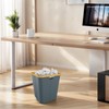 Vireon Office Waste Paper Bin Made of Bamboo - Oxford
