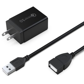 Earbuds Case Charging Cable Power Adapter Compatible with JLab Go Air, JLab Go Air Pop, JLab Go Air Sport, JLab Epic Air ANC, JLab Epic Air Sport ANC Wireless Earphones