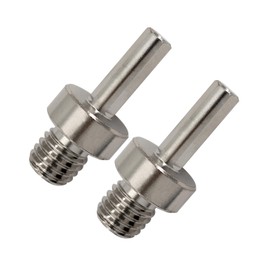 Adapter for Core Drill Bits - 2pcs 5/8"-11 Thread to 3/8" (9.5mm) Triangle Shank Diamond Drill Bits Adapter for Hand Drill SANLEETEK