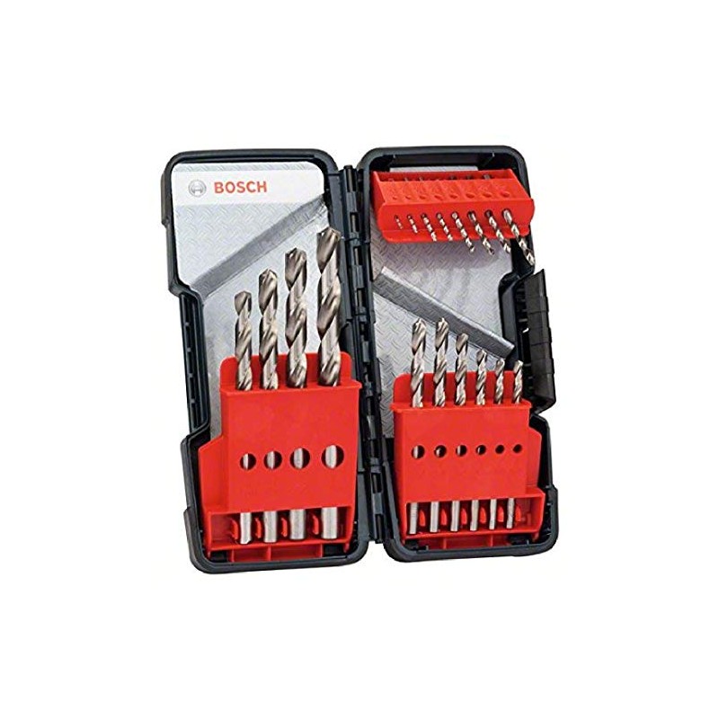 Bosch Set 18 pz Brocas para Metal HSS-G