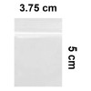 Paquete 100 Bolsa Cierre Ziploc Pvc Transparente 1.5x2 Pulg