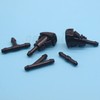 Amavoler Windshield Wiper Washer Nozzle Kit Replacement Fit For Chrysler,