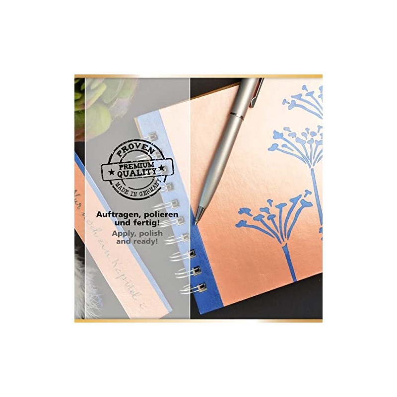 Viva Decor Inka Gold Gilding Wax2.3 oz (Golden Brown) -