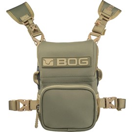 BOG Vigilant Bino Harness Bag with YKK Zippers, Adjustable and Detachable Padded Harness, and Rangefinder Pocket for Hunting, Bow Hunting, Gun Hunting