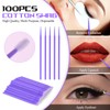 BAMTTOO 300pcs Eyelash Extension Supplies Kit Disposable Lash Spoolies Brush