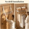 Over the Door Clothes Drying Rack 13"-23" Adjustable Heavy Duty