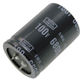 Elko Capacitor Radial 6800µF 100V | Snap-in Electrolytic Capacitor up to 85°C | 6800uF Electrolytic Capacitor from United Chemi-Con