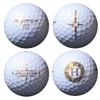 WORKS GOLF Golf Ball Hi-Tech Gold Label Pearl White 2025