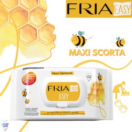 Fria Utility Bambino Salviette Con Coperchio -pezzi, Bianco, Aloe Vera, 110 Units