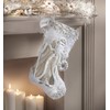 PLAID ENTERPRISES Felt Stocking KIT Elegant, Cotton, White, One Size