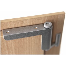 Clipclose TS Mini Door Closer in Silver