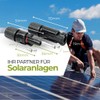 SOLARTRONICS 12 Pairs of Solar Plugs, Male/Female Solar Panel Cable
