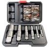 Pipe Extractor Set, 6-Piece Heavy Duty Steel Broken Pipe Extractors