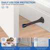 KISEER 12 Pack Spring Door Stops 3 1/4 Inch Flexible