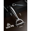 Arvoni Peeler, Asparagus Peeler, Stainless Steel, Potato Peeler with Ultra