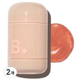 Banilaco Romantic Blush Lip & Cheek 3.7g, 17 Baby Bean, 2 pcs / 바닐라코 로맨틱 블러쉬 립 앤 치크 3.7g, 17 베이비 빈, 2개