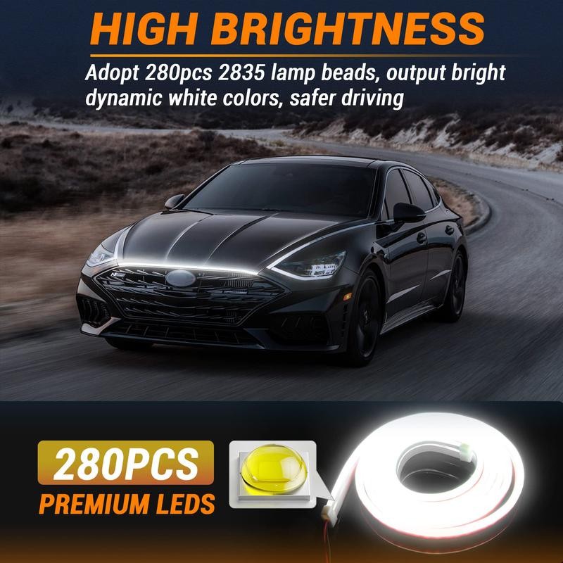 71" High Brightness car Hood Gap LED Strip, LED Car
