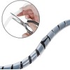 GTIWUNG Cable conduit, spiral band, cable protection, flexible spiral hose,