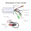 36V 350W Electric Scooter Motor Controller Kit Dashboard Digital Display