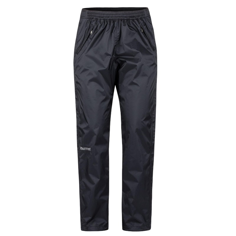 MARMOT Women's PreCip Eco Full Zip Pant, Black, X-Small