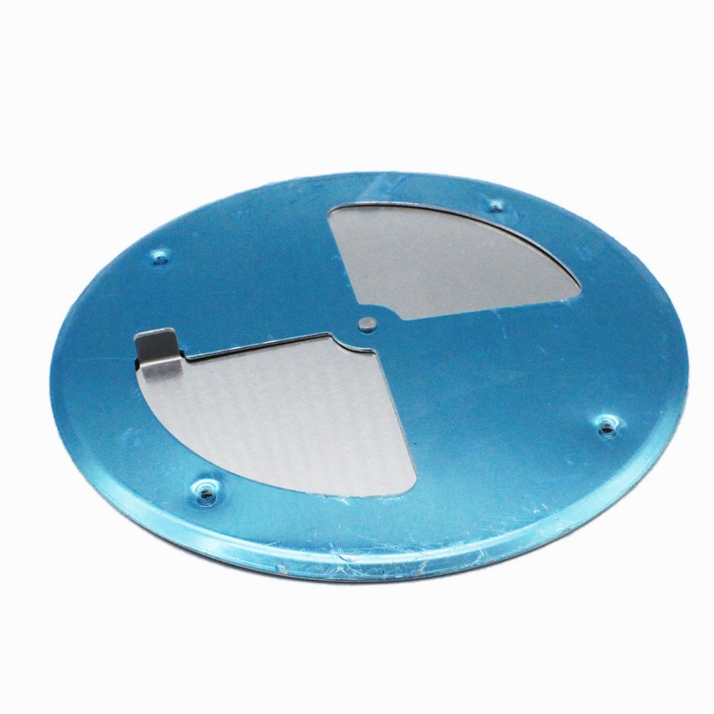 X-Haibei Round Butterfly Ventilator Vent Cover Aluminum Dia. 7.8 inch