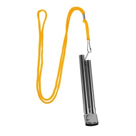 Kisangel Whistle for Referee Metal Whistle Emergency Hiking Lanyard Design Loud Sound for Sports