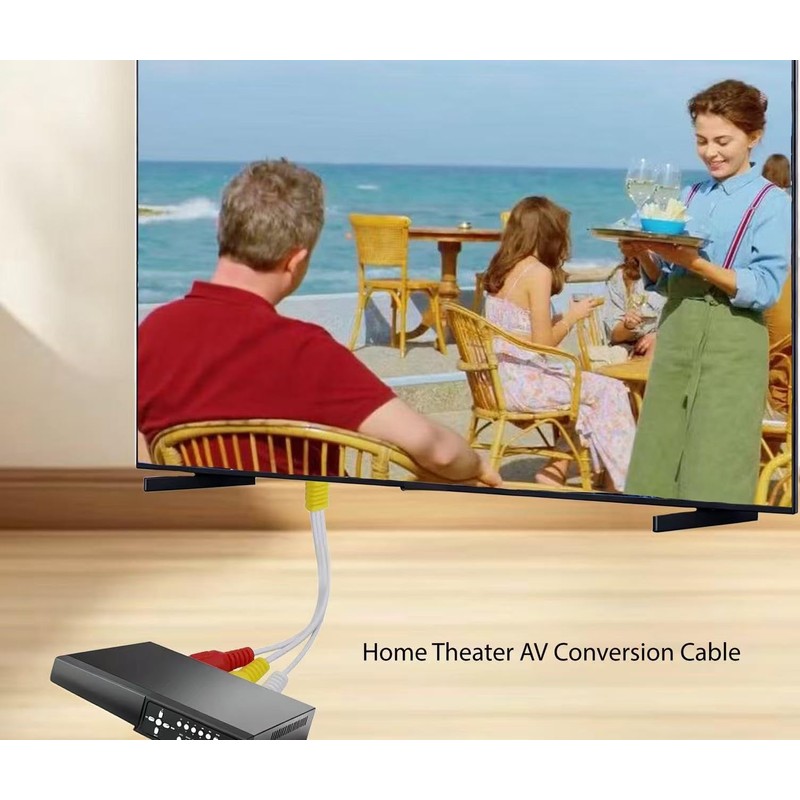 The AV adapter is a replacement cable designed for connecting