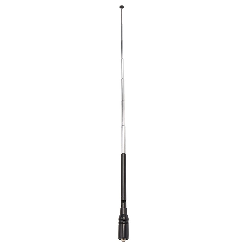 AITEXI VHF UHF 774 SMA-F Telescopic Dual Band Antenna for