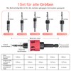 5-Piece Countersink Wood Drill Bit with Countersink Wood Countersink Drill