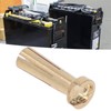 50 Pcs 5mm Battery Connector Plug 5mm Brass High Hardness