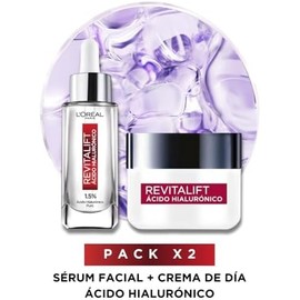 LOreal Paris Serum Facial Anti Arrugas Acido Hialuronico Revitalift LOreal Paris  Crema hidratante anti-líneas de expresion Revitalift Ácido