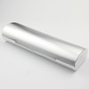 Ezeso, Aluminium Glasses Case, Simple Design, Silver, 15.2 x 4.9