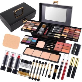 M 58 Color Professional Makeup pallet, Makeup Kit for Women Full Kit, All In One Makeup Kit Set, Makeup Gift Set for women girls - Color: 004N