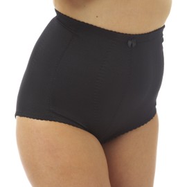 Marlon Women's Iona Control Brief Pack Of 1, Black, Large