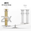 KES Sink Drain without Overflow Anti Clogging Pop Up Drain