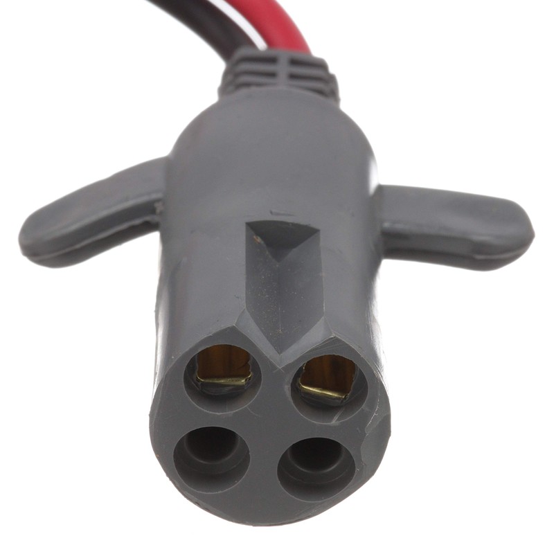 Attwood 8M4000953 Trolling Motor Power Plug, 2-Prong, Connects With 12-Volt,