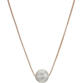 Alex and Ani Women's White Sea Sultry 18 inch Adjustable Necklace, 14kt Rose Gold Plated