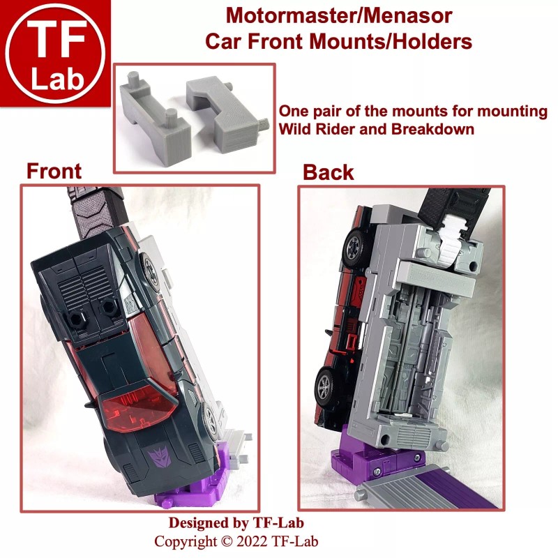 TF-Lab Front Car Mount+Leg Door Lockers Legacy Motormaster/Me