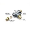 3 Way M10 Brake Line Pipe T Tee Piece with