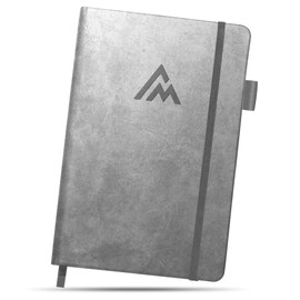 BIROYAL Self-Mastery Journal for Men, Grey Triangle