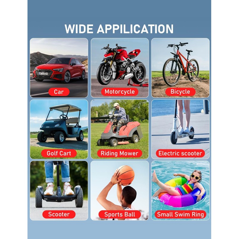 Kitgody Tyre Inflator Air Compressor