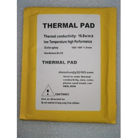 Thermal pad Thermal Conductive Silicone Gap pad Grease Paste for Computer Graphics Card/CPU/RTX 3080 3090 Grey