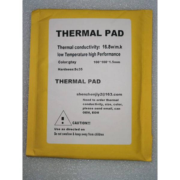 Thermal pad Thermal Conductive Silicone Gap pad Grease Paste for